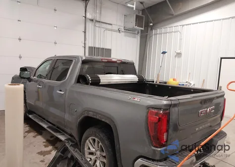 2021 GMC Sierra 1500 4Wd Short Box Slt из США, поврежденный, VIN 3GTU9DED7MG409592